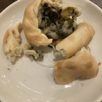 Spinach and Cheese Empanada (Opened) at Holi Vegan Kitchen in North Miami Beach