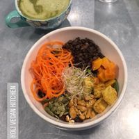 Holli sunset bowl at Holi Vegan Kitchen in North Miami Beach