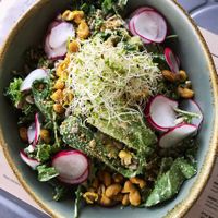 Caesar Salad - delicious  at Holi Vegan Kitchen in North Miami Beach