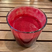 Live Juice #4 at Holi Vegan Kitchen in North Miami Beach