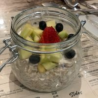 Coconut rice pudding  at Holi Vegan Kitchen in North Miami Beach