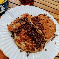Pancakes at Holi Vegan Kitchen in North Miami Beach