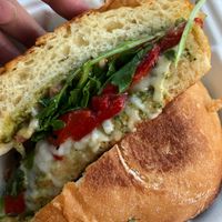 Forgot the name of this sandwich but was something with cheese at Holi Vegan Kitchen in North Miami Beach