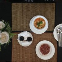 massaman curry  at May Kaidee's Vegetarian Restaurant in Phnom Penh