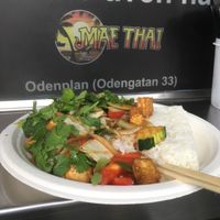 Vegan Coriander Wok at Mae Thai in Stockholm