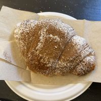 Chocolate croissant  at Wani Vegan Bakery in Rome