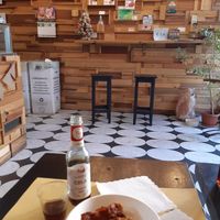 Dinner at Wani Vegan Bakery in Rome