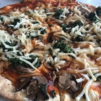 Created our own at Pizza by Elizabeths in Greenville