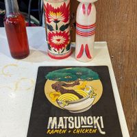 chili oil at Matsunoki Ramen - Pine St Market in Portland