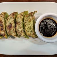 Vegan Gyoza at Kinboshi Ramen in Portland