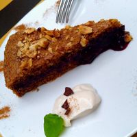 Torta grano saraceno senza glutine at Amaranta Bio Bistrot in Rovereto