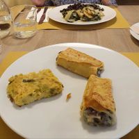 Lovely lovely food at Amaranta Bio Bistrot in Rovereto