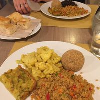 Typical mixed dish, four tastings (14€). at Amaranta Bio Bistrot in Rovereto