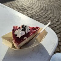 Cheesecake at Black Sheep Raw • Vegan Lab & Bistrot in Trento