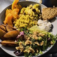 Buddha bowl at Black Sheep Raw • Vegan Lab & Bistrot in Trento