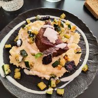 Seitan at Black Sheep Raw • Vegan Lab & Bistrot in Trento