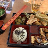 Tofu bento box  at Eat Me in Scarborough