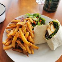 Satay tofu wrap at Eat Me in Scarborough