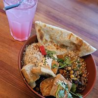 Dhal with tofu at Eat Me in Scarborough