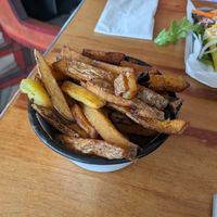 Homemade chips at Eat Me in Scarborough