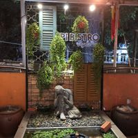 Outdoor area at Pi Vegetarian Bistro in Ho Chi Minh City