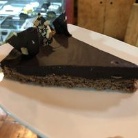 Tarta de chocolate  at Viveg in Santiago