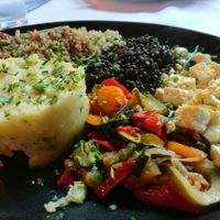 Assiette Veggie at La Salamandre in Etretat