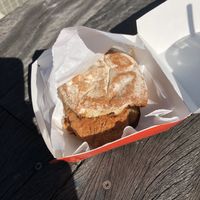 Fried chicken sandwich  at Yeah Burger - Howell Mill Rd in Atlanta