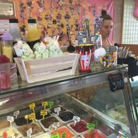 Very friendly service 💖 at Ice Cream Saloon Clio in Nessebar