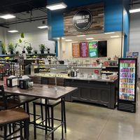 Smoothie bar  at Akin's Natural Foods Market in Rogers