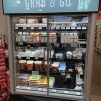 In house juice  at Akin's Natural Foods Market in Rogers