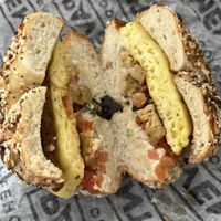 Vegan Tequila Sunrise  at Pavement Coffeehouse - Fenway in Boston