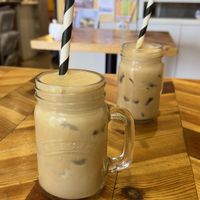   at Qupi Cafe and Bistro in Edinburgh