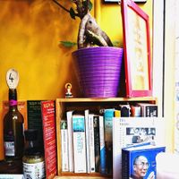 Table setting at Himalaya Cafe in Edinburgh