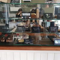Cake counter - majority vegan at The Flame Tree Cafe in Dundee