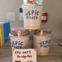 Porridge without milk powder! at The Flame Tree Cafe in Dundee