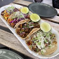 Tacos  at Veguisima in Mexico City