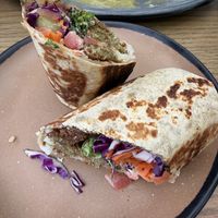 Fala Feliz Burrito  at Veguisima in Mexico City