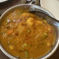 Mixed vegetable curry   at Noori India in Koh Samui