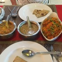 Aloo mutter and daal at Noori India in Koh Samui