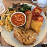 Vegan breakfast (always a winner!)  at Bohemia in St Neots