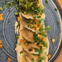 Tofu and potato pierogis   at Veganic in Krakow