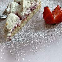 Malinowa chmurka  at Veganic in Krakow