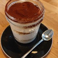 Tiramisu at Veganic in Krakow