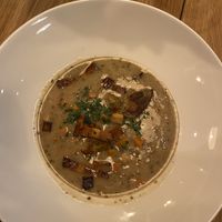 Vegan żurek  at Veganic in Krakow