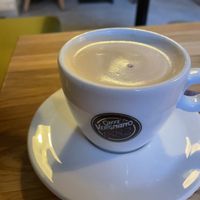 Americano with almond milk   at Veganic in Krakow