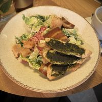 Best Caesar salad everr  at Veganic in Krakow
