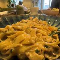 Tagliatelle. So delicious.   at Veganic in Krakow