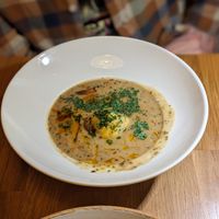 Zurek soup at Veganic in Krakow