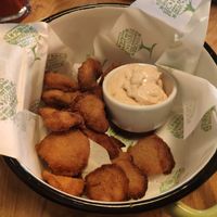 Crispy Oyster Mushrooms at Veganic in Krakow